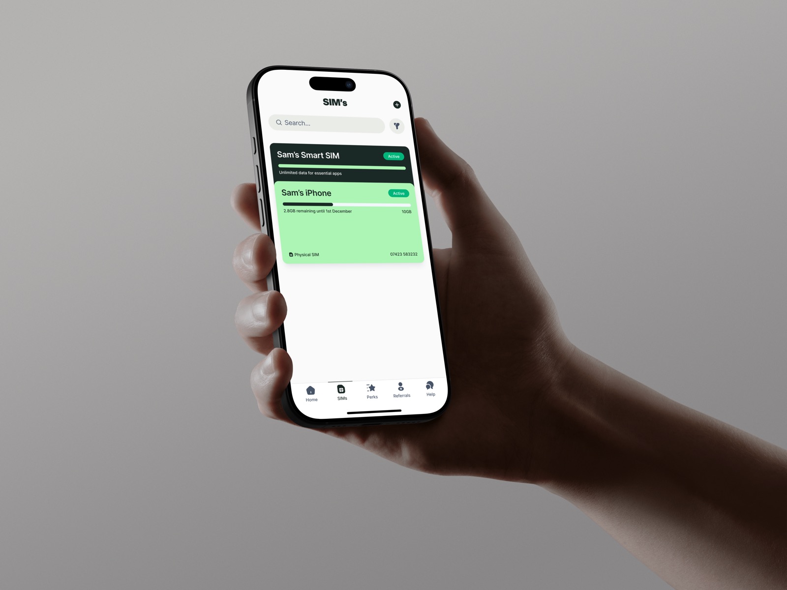 Honest mobile app and marketing site cover