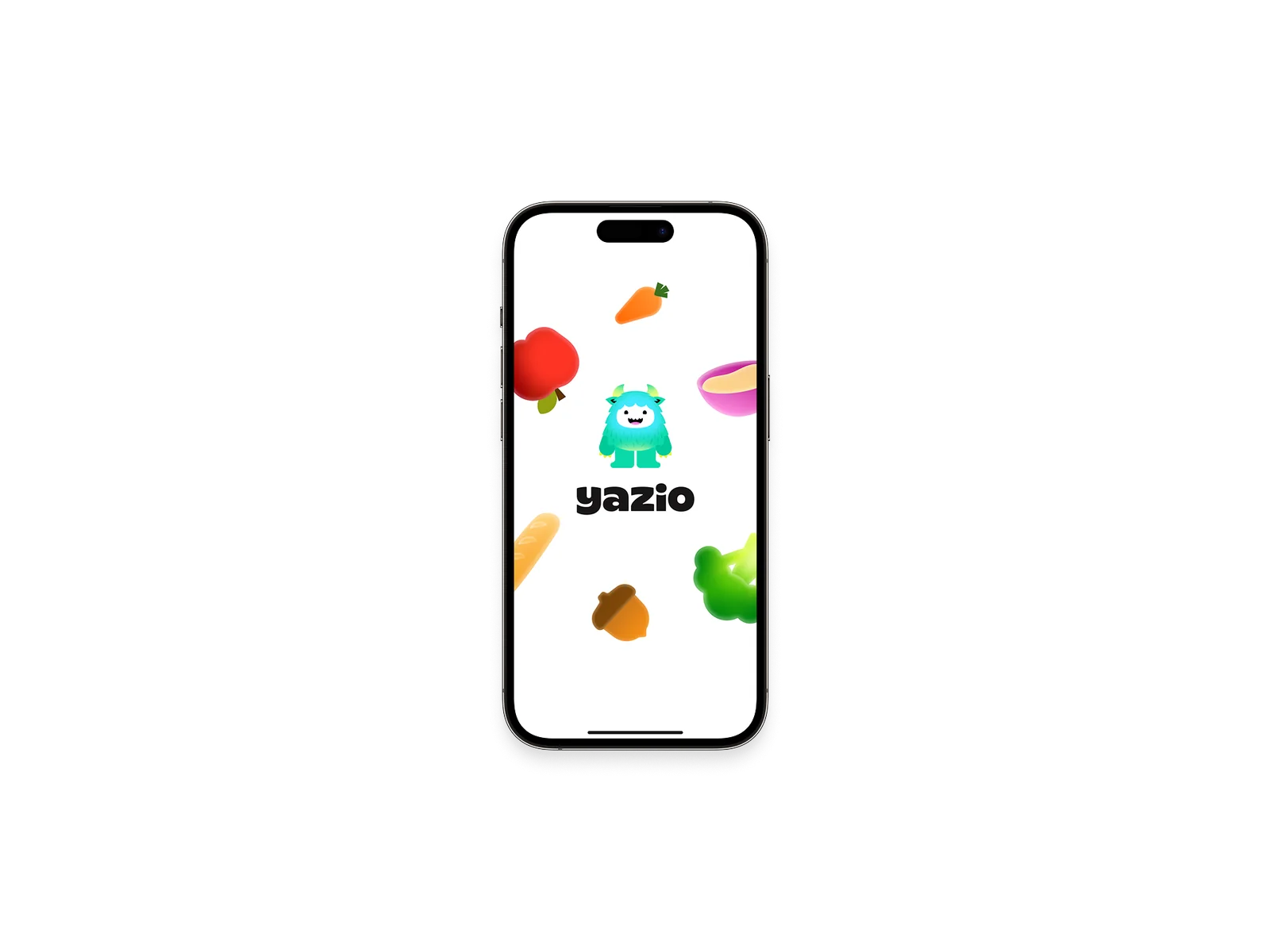 Yazio app screen